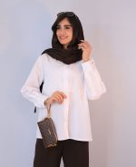 شومیز | مدل شومیز بیسیک مانا کد 10116– سفید