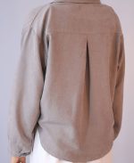 شومیز | مدل شومیز سیلک ملیسا کد 10118- طوسی - Image 4