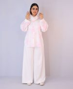 شومیز | مدل شومیز گلدار کد 10125– صورتی - Image 2