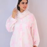 شومیز | مدل شومیز گلدار کد 10125– صورتی