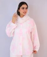 شومیز | مدل شومیز گلدار کد 10125– صورتی