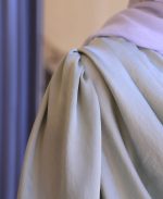 شومیز | مزونی یقه دراپه کد 1080- سبز - Image 3