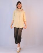 شومیز | هانا کد 10110– کرم - Image 2