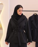 ست | مدل کت و شلوار اداری کد 1049 – مشکی - Image 2