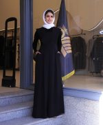 مانتو | اورال مجلسی آرتمیس کد 1070 – مشکی