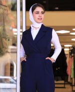 مانتو | اورال پاتریشیا کد 1063 – سرمه ای - Image 2