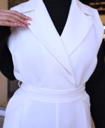 مانتو | اورال پاتریشیا کد 1063 – سفید - Image 3