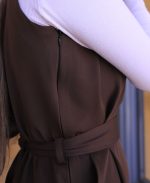 مانتو | اورال پاتریشیا کد 1063 – قهوه ای - Image 3