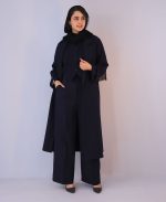 مانتو | مدل اورکت ماندانا کد 1046 – سرمه ای