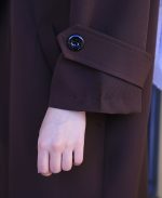 مانتو | مدل اورکت ماندانا کد 1046 – قهوه ای - Image 4