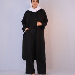 مانتو | اورکت ماندانا کد 1046 – مشکی