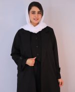 مانتو | اورکت ماندانا کد 1046 – مشکی - Image 2