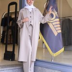 مانتو | مدل اورکت ماندانا کد 1046 – کرم روشن