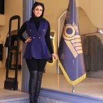 مانتو | عروسکی آنیتا کد 1051 – سرمه ای