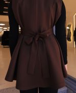 مانتو | عروسکی آنیتا کد 1051 – قهوه ای - Image 4