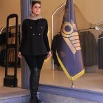 مانتو | عروسکی آنیتا کد 1051 – مشکی