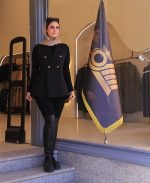 مانتو | عروسکی آنیتا کد 1051 – مشکی