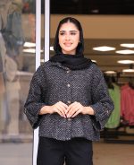 مانتو | مدل آستین پاگن دار کد 10136 – کد1