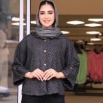 مانتو | مدل آستین پاگن دار کد 10136 – کد2