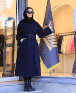 مانتو | مدل اورکت دنیز کد 10139 – سرمه ای