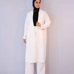 مانتو | مدل اورکت مایسا کد 1043 – سفید