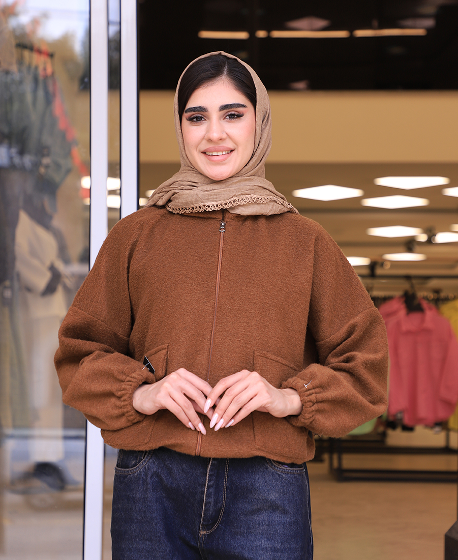 مانتو مدل بامبر فوتر کد 10135–قهوه ای مانتو | مدل بامبر فوتر کد 10135–قهوه ای - Image 1
