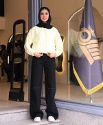 مانتو | مدل بامبر قلبی کد 10137 – زرد - Image 2