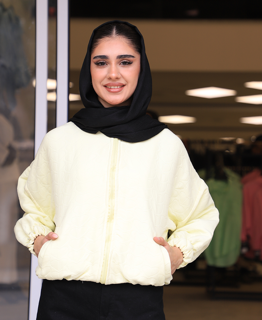 مانتو مدل بامبر قلبی کد 10137 – زرد مانتو | مدل بامبر قلبی کد 10137 – زرد - Image 1