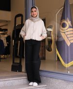 مانتو | مدل بامبر قلبی کد 10137 – کرم - Image 2