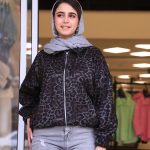 مانتو | مدل بامبر پلنگی کد 10132 – قهوه ای