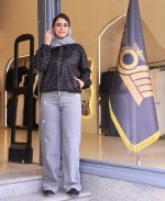 مانتو | مدل بامبر پلنگی کد 10132 – قهوه ای - Image 2