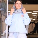 مانتو | مدل بامبر گلدوزی اچ کد 10133– آبی