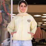 مانتو | مدل بامبر گلدوزی اچ کد 10133– زرد
