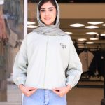 مانتو | مدل بامبر گلدوزی تنیسی کد 10134 – سبز