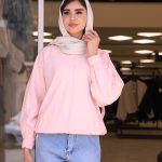 مانتو | مدل بامبر گلدوزی تنیسی کد 10134 – صورتی