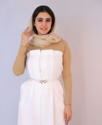 مجلسی | ست کت اورال کلارا کد 1042 - سفید - Image 4