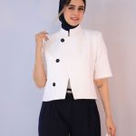 کت| مدل کت بلیزر گابرینا کد 10117- سفید