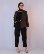 کت | مدل کت شارلوت کد 10115– قهوه ای - Image 2