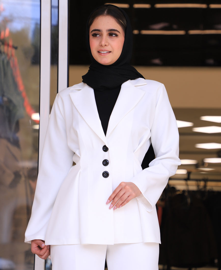 کت مدل کت عروسکی کد 1052 – سفید (2) کت | مدل کت عروسکی کد 1052 – سفید - Image 1