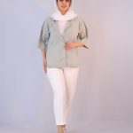 کت | مدل کت لینن کد 10101 – سبز سدری