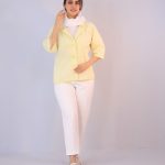 کت | مدل کت لینن کد 10101 – لیمویی