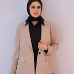 کت | مدل کت مایسا کرپ کد 10128 - خاکی