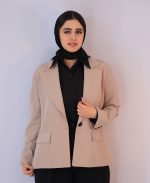 کت | مدل کت مایسا کرپ کد 10128 - خاکی