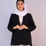 کت | مدل کت یقه بلیزر کد 1091 – سرمه ای