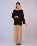 کت | مدل کت یقه بلیزر کد 1091 – مشکی - Image 2