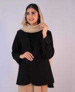 کت | مدل کت یقه بلیزر کد 1091 – مشکی