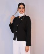 کت | مزونی ستاره کد 10112 – مشکی