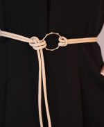 کمربند | گره ای کد3 کد 1098 – کرم - Image 2